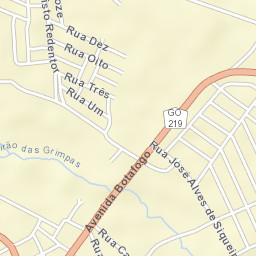 Hidrolândia Street Map