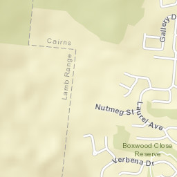 Mount Sheridan Street Map