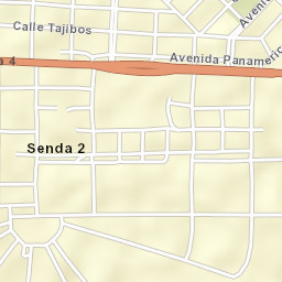 Chimoré Street Map