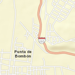 Punta de Bombón Street Map
