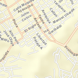 Moquegua Street Map