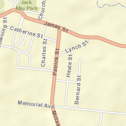 Malanda Street Map