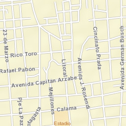 Quillacollo Street Map