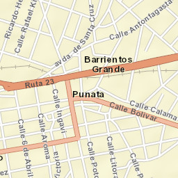 Punata Street Map