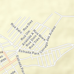 Capelinha Street Map