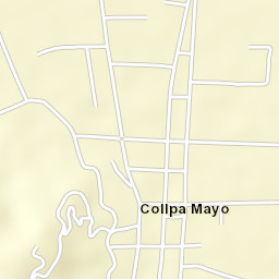 Capinota Street Map