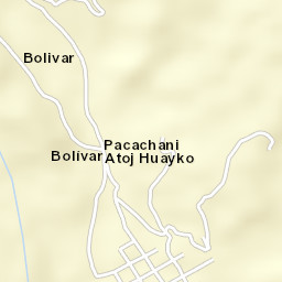 Bolivar Street Map