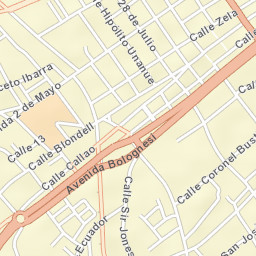 Tacna Street Map