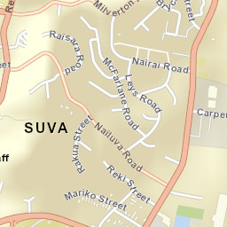 Suva Street Map