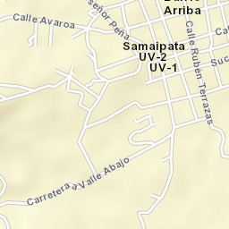 Samaipata Street Map