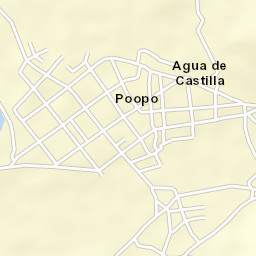 Poopó Street Map