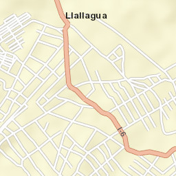 Llallagua Street Map