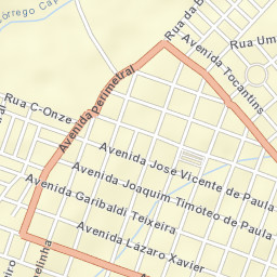Quirinópolis Street Map
