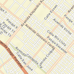 Arica Street Map