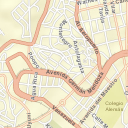 Sucre Street Map