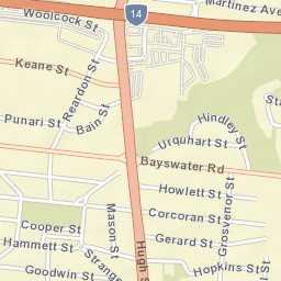 Currajong Street Map