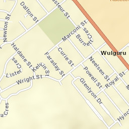 Wulguru Street Map