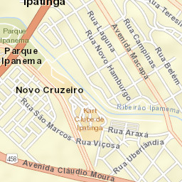 Ipatinga Street Map