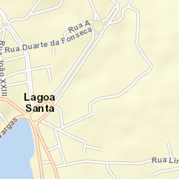 Lagoa Santa Street Map