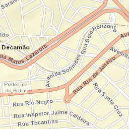 Betim Street Map