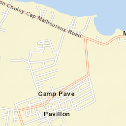 Cap Malheureux Street Map