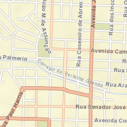 Frutal Street Map
