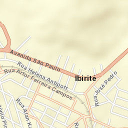 Ibirité Street Map