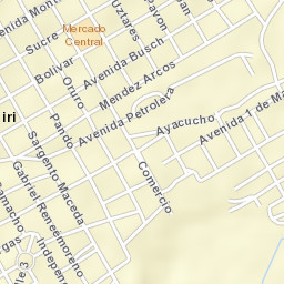 Camiri Street Map