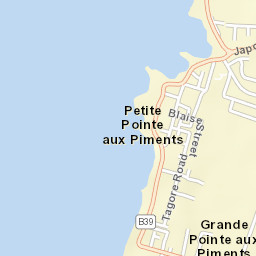 Pointe aux Piments Street Map