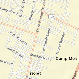 Triolet Street Map