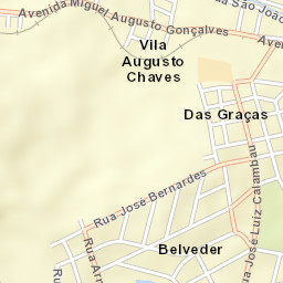 Itaúna Street Map