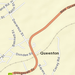Queenton Street Map
