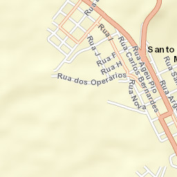 Santo Antônio do Monte Street Map