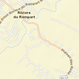 Plaines des Roches Street Map