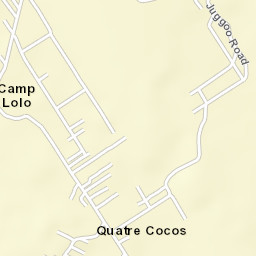 Quatre Cocos Street Map
