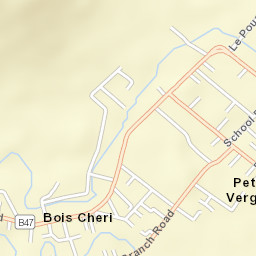 Saint Pierre Street Map