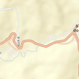 Santa Cruz do Escalvado Street Map