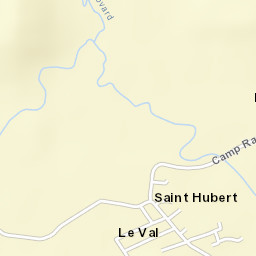 Saint Hubert Street Map