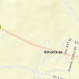 Khorixas Constituency Street Map