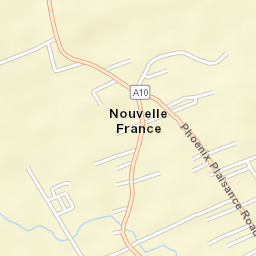 Nouvelle France Street Map