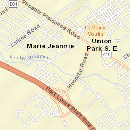 Rose Belle Street Map