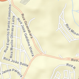 Ponte Nova Street Map