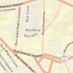 Piuí Street Map