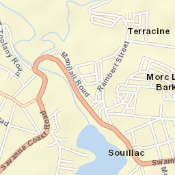 Souillac Street Map