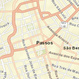 Passos Street Map