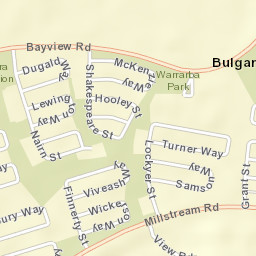 Bulgarra Street Map
