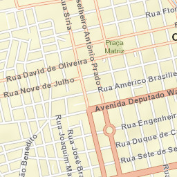 Olímpia Street Map