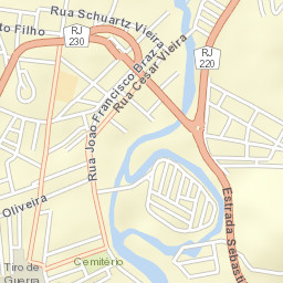 Porciúncula Street Map