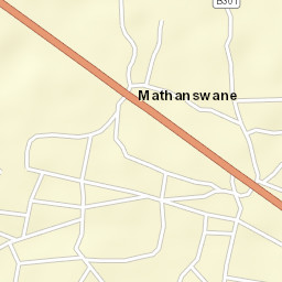 Mathambgwane Street Map