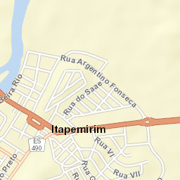 Itapemirim Street Map